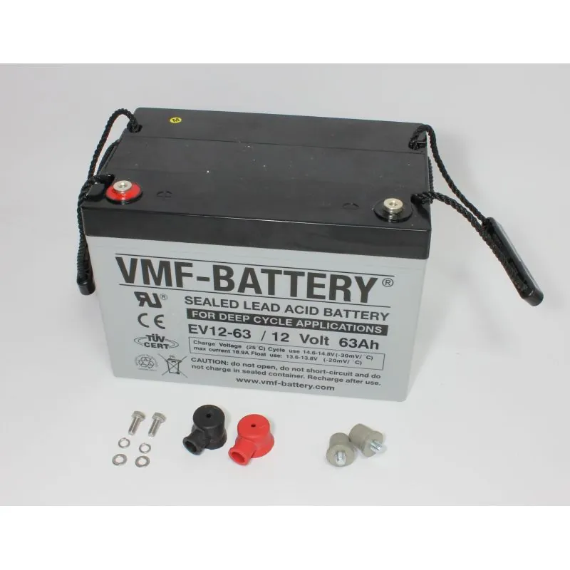 BATTERIE 12V 55AH POL M 6 POUR AUTOLAVEUSE CLEANFIX