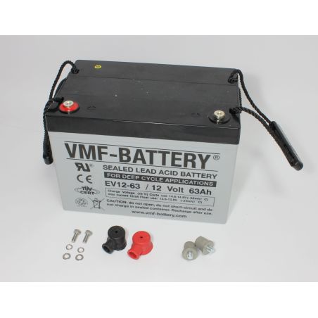 BATTERIE 12V 55AH POL M 6 POUR AUTOLAVEUSE CLEANFIX