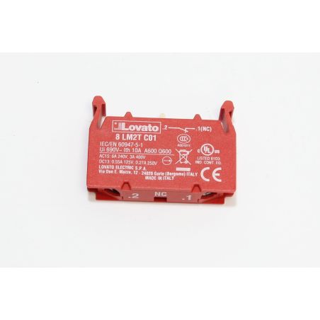 BLOQUE CONTACT POUR ARRET URGENCE IPC CT40/60/100