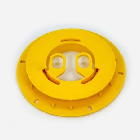 KIT CENTRAGE DE DISQUE JAUNE A CLIPS